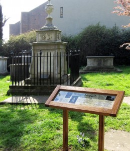 restored Hogarth tomb